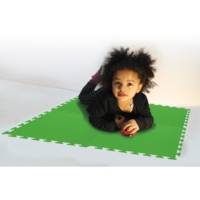 Tapis puzzle vert 50x50cm - 4 pièces - JAMARA