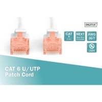 Câble Réseau CAT 6 U-UTP Cuivre LSZH 2m Blanc - DIGITUS