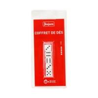 Coffret de 5 dés (16 mm) - JEUJURA