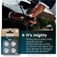 Pack de 4 Piles Bouton Lithium CR2032 3V Idéale Clé de Voiture, Balance - ITSON