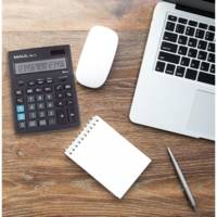 Calculatrice de bureau MXL 16, 16 chiffres, noir - MAUL