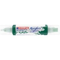 Marqueur Acrylique 3d double pointe 5400 vert mousse 2-3 mm, 5-10 mm - EDDING