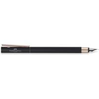 Stylo-plume NEO Slim métal Pointe Extra Fine Noir Or Rose - FABER-CASTELL