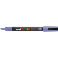 Marqueur pointe conique fine pc3m 0,9 - 1,3mm lilas - POSCA