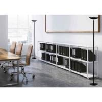 Lampadaire à LED FIRST dimmable noir - UNILUX