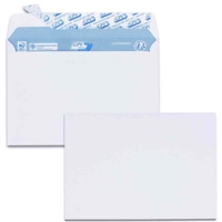 Enveloppes, C6, 114 x 162 mm, blanc, sans fenêtre - GPV