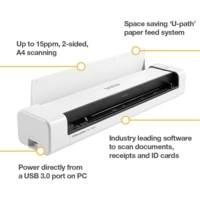 Scanner USB DS-740D mobile couleur A4 recto-verso - BROTHER