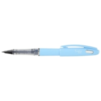 Feutre Plume Tradio TRJ97 encre Noire Corps pastel Myosotis - Pentel