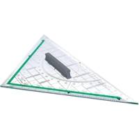 Equerre rapporteur BK 1 avec poignée Hypothénuse 20 cm - FABER-CASTELL