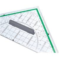 Equerre rapporteur BK 1 avec poignée Hypothénuse 20 cm - FABER-CASTELL