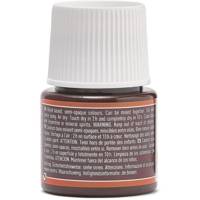 Flacon 45 ml peinture CERAMIC faïence et multi support Brun rouge - PÉBÉO