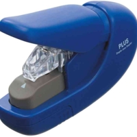 Agrafeuse sans agrafes SL-106AB 5 feuilles bleu - Plus Japan
