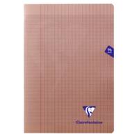 Cahier MIMESYS Piqué Polypro 21 x 29,7 cm 96 pages 90g Séyès Noir - Clairefontaine