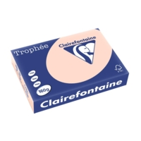 Ramette 250 Feuilles Papier 160g A4 210x297 mm Certifié FSC SAUMON - Clairefontaine