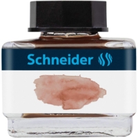 Flacon en verre 15 ml Encre liquide pour stylo plume Pastel Cognac - Schneider