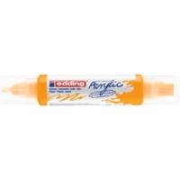 Marqueur acryl 3d dble pointe 5400 jaune soleil 2-3 mm, 5-10 mm - EDDING