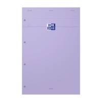 Bloc notes SMART Pastel 210 x 315 mm grands carreaux 160 pages coloris aléatoires - OXFORD