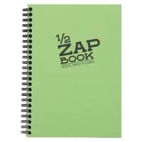 1/2 Zap Book spiralé 80 Feuilles 14,8x21 80g coloris aléatoire - CLAIREFONTAINE