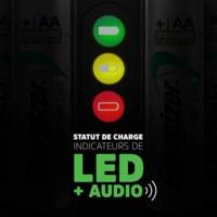 Chargeur universel Pro-charger avec 4 piles AA 2000mAh inclus - ENERGIZER
