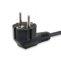 Câble d'alimentation IEC C13 vers Schucko 3 m mâle/femelle Noir - EQUIP