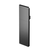 Radiateur design double corps de chauffe Vertical RADIASOFT 2 1500W - Gedimat - NOIROT