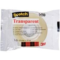 Ruban adhésif transparent 550 19 mm x 33 m Sous film - SCOTCH