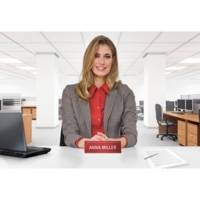 Paquet de 20 chevalets imprimables 190g - format 210 x 60 mm - AVERY ZWECKFORM