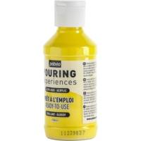 Peinture Acrylique POURING Expérience Prête à l'emploi 118ml JAUNE PRIMAIRE - PÉBÉO