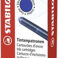 Boîtes de 6 cartouches à encre bleue - Stabilo
