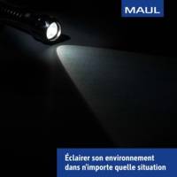 Lampe de poche MAULkronos M, 5 Watt Noir
