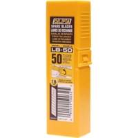 Etui Plastique LB-50 de 50 Lames de Cutter 18 mm - OLFA