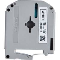 Cassette Ruban M-K221SBZ 9 mm x 4 m Noir sur blanc - BROTHER