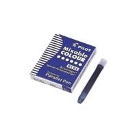 Boite de 6 Cartouches d'encre pour stylo Parallel Pen Bleu - Pilot