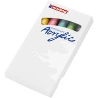 Marqueur acrylique moyen 5100 set de 5 Assortis pastel 2-3 mm - EDDING