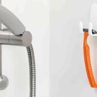 Powerstrip support pour rasoirs "WAVE", en plastique - TESA
