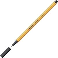 18 stylos-feutres pointe fine point 88 coloris intenses - STABILO