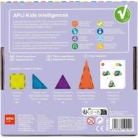 Tuiles magnétiques transparentes 18U - APLI