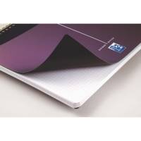Carnet spiralé 9 x 14 cm 180 pages 90g petits carreaux 5x5. Couverture polypro - OXFORD