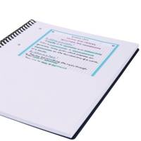 Cahier Polypro ACTIVEBOOK 160 P 90G 24x29.7 cm Quadrillé 5x5 coloris aléatoire - OXFORD