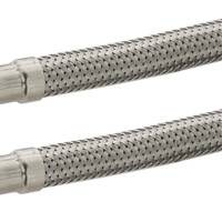 Flexible alimentation sanitaire inox - femelle ø15 x 21 mm - øint.13 - Gedimat - NOYON ET THIEBAULT