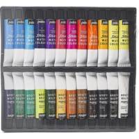 Etui de 24 tubes de peinture aquarelle fine 12ML - PÉBÉO