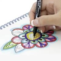 Marqueur Permanent MONO twin 0,8 et 0,4 mm Noir - TOMBOW