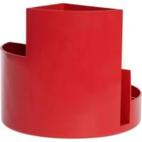 Organisateur de bureau rundbox 6 compartiments Rouge - MAUL