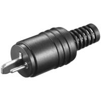 Fiche de haut-parleurs avec raccord à visser et protection anti-torsion - GOOBAY