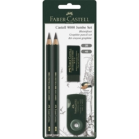 Kit de dessin Crayons CASTELL 9000 Jumbo - Faber-Castell