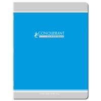 Cahier agrafé Pelliculé 17 x 22 cm grands carreaux 96P 90g coloris aléatoire - CONQUÉRANT