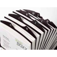 Fichier Rotatif Visifix Répertoire pour 400 Cartes de Visite avec Index - DURABLE