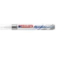 Marqueur Acrylique 5100 Argent Pointe Moyenne 2-3 mm - EDDING