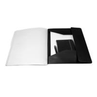Trieur polypropylène 3 rabats 12 compartiments OPAK - Noir - EXACOMPTA