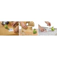 Dévidoir ecoLogo Easy Cut pour ruban 19 mm x 33 m non fourni Vert - TESA